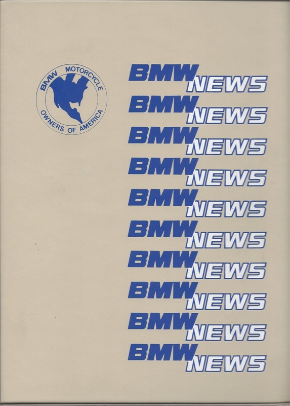 BMW MOA NEWS Magazines Mid 1970s Thru The Present